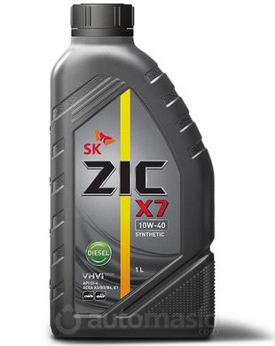 ZIC X7 10W-40 Diesel, 1л
