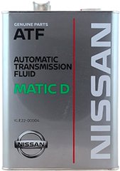 Nissan ATF Matic Fluid D, 4л.