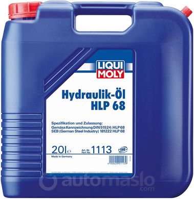 Liqui Moly HydraulikOil HLP 68, 20л