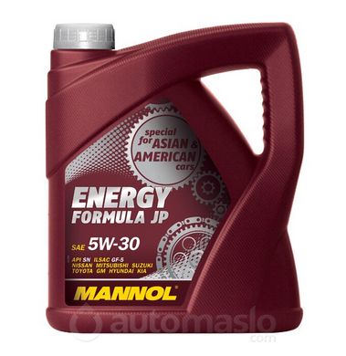 Mannol Energy Formula JP 5W-30, 4л.