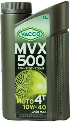 Yacco MVX 500 4T 10W-40, 1л.