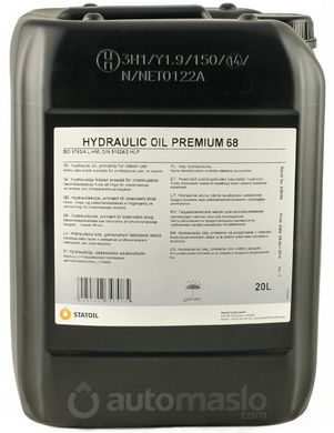 Statoil Hydraulic Oil Premium 68, 20л
