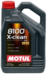 Motul 8100 X-clean 5W-30, 5л.