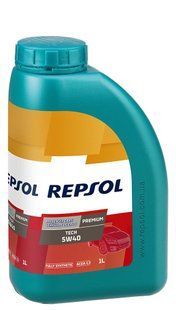 REPSOL PREMIUM TECH 5W40, 1л