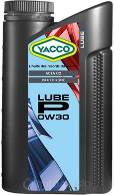 Yacco LUBE P 0W-30, 1л.