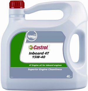 Castrol Inboard 4T 15W-40, 4л.