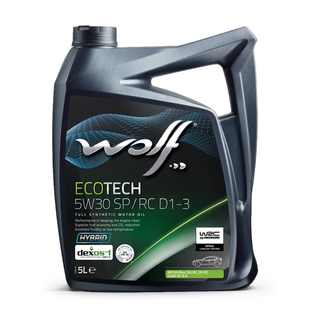 Wolf Ecotech 5W-30 SP/RC D1-3, 5л