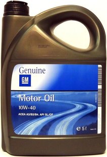 GM Semi Synthetic 10W-40, 5л