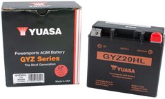 Мото аккумулятор Yuasa МОТО High Performance MF VRLA Battery 12V 21,1Ah GYZ20HL