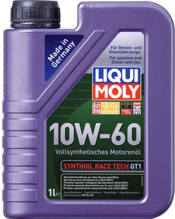 Liqui Moly Synthoil Race Tech GT1 10W-60, 1л