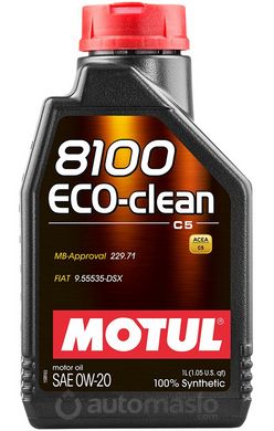 Акция_Motul 8100 Eco-clean 0W-20, 1л.