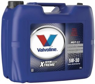 Valvoline SynPower MST C3 5W-30, 20л.