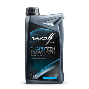 Wolf Guardtech 20W-50 SF/CD, 1л