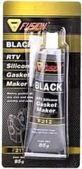 Силиконовый герметик черный Fusion F212 RTV Gasket Maker Black 85гр