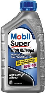 Mobil Super High Mileage 10W-40, 0.946л.