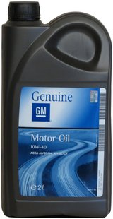 GM Semi Synthetic 10W-40, 2л