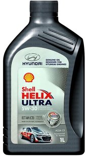 SHELL Helix Ultra ECT AH C3 Hundai 5W-30, 1л.