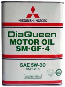 Mitsubishi DiaQueen 5W-30 SM GF-4, 4л.