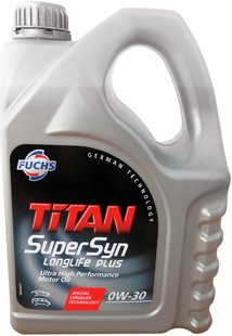 FUCHS TITAN Supersyn Longlife Plus 0W-30, 4л.