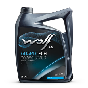 Wolf Guardtech 20W-50 SF/CD, 5л