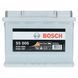 Автомобільний акумулятор BOSCH S5 005 12V 63Ah 610A (0092S50050)