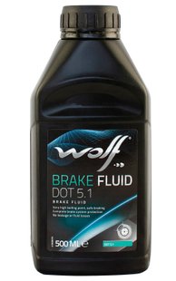 WOLF BRAKE FLUID DOT 5.1 500мл