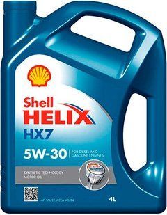 SHELL Helix HX7 5W-30, 4л.