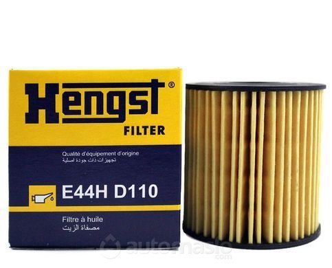 Масляний фільтр HENGST E44H D110