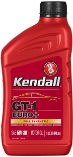 Kendall GT-1 EURO+ Premium Full Synthetic 5W-30 0,946л *