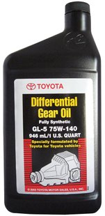 Toyota Differential Gear Oil LT GL-5 75W-140, 0,946л.