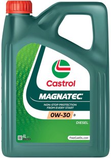 Castrol Magnatec 0W-30 D, 4л.