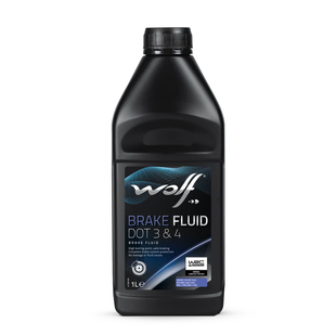 Wolf Brake Fluid DOT 3&4, 1л