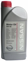 NISSAN Motor Oil 5W-40, 1л.