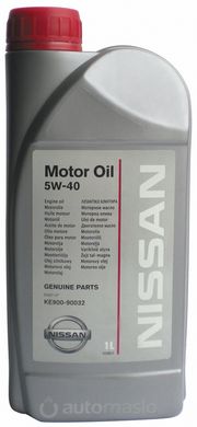 NISSAN Motor Oil 5W-40, 1л.