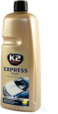 K2 EXPRESS PLUS 1L Шампунь с воском (желтый)