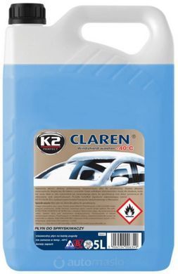 Омивач зимовий для лобового скла CLAREN WINDSHIELD WASHER CONCENTRATE -40C 5 л концентрат