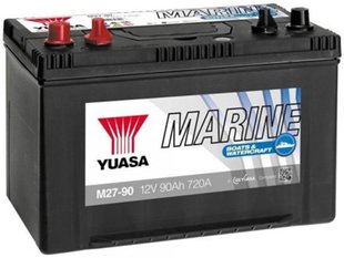 Лодочный аккумулятор Yuasa Marine Battery 12V 90Ah M27-90S(1)