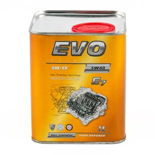 EVO E7 5W-40 SM/CF, 1л.