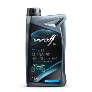 Wolf Moto 4T 20W-50 Racing Ester, 1л