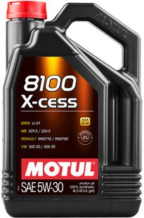 Motul 8100 X-cess 5W-30, 4л.