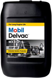 Mobil Delvac MX ESP 15W-40, 20л.