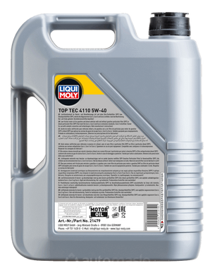 Liqui Moly Top Tec 4110 5W-40, 5л