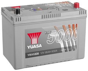 Автомобильный аккумулятор Yuasa 12V 100Ah Silver High Performance Battery Japan YBX5335 (0)