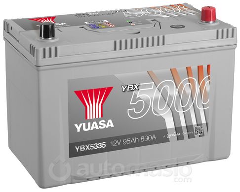 Автомобильный аккумулятор Yuasa 12V 100Ah Silver High Performance Battery Japan YBX5335 (0)