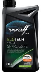 WOLF ECOTECH 5W20 SP/RC G6 FE, 1л