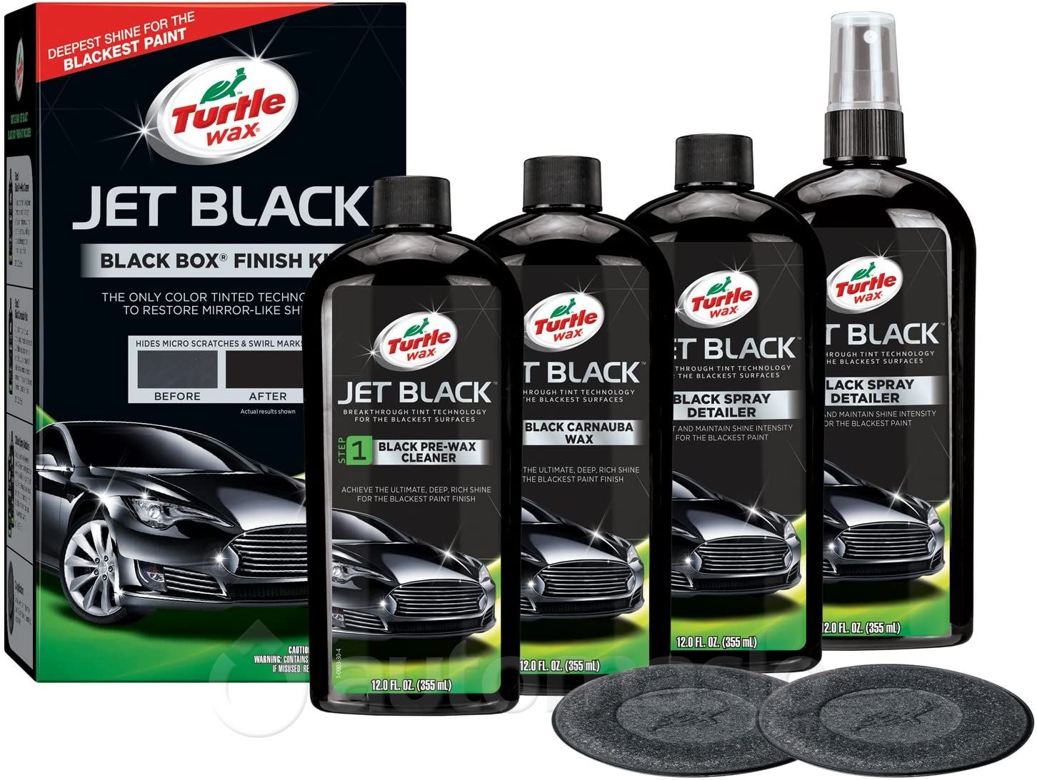 Набор MULTI Turtle Wax Jet Black Box для восстановления лакокрасочного покрытия  черного автомобиля , 52731 - Автомасла - купить машинное масло в  Интернет-магазине моторного масла Automaslo, заказать авто масла с  доставкой в