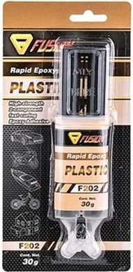Двухкомпонентный клей для пластика Fusion F202 Rapid Epoxy Plastic