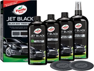 Набор MULTI Turtle Wax Jet Black Box для восстановления лакокрасочного покрытия черного автомобиля , 52731