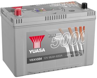 Автомобильный аккумулятор Yuasa Silver High Performance Battery Japan 12V 100Ah YBX5334 (1)