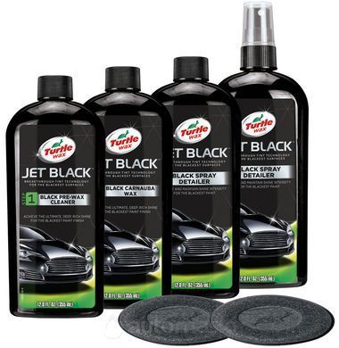 Набір MULTI Turtle Wax Jet Black Box для відновлення лакофарбового покриття чорного автомобіля , 52731